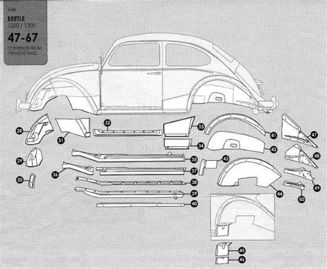 super beetle sheet metal|vw bug sheet metal panels.